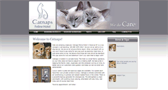 Desktop Screenshot of catnapshotel.com